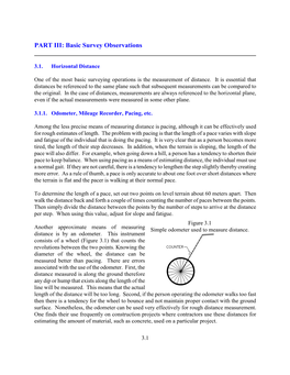 PART III: Basic Survey Observations