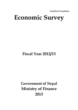 Economic Survey