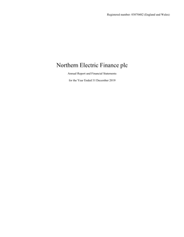 Northern Electric Finance Plc