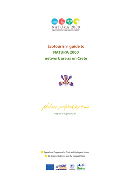 Ecotourism Guide to NATURA 2000 Network Areas on Crete