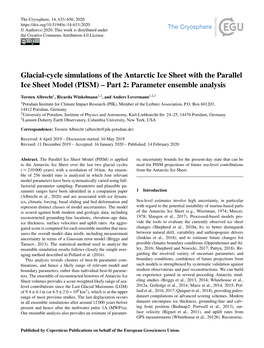 Article Is Available On- the Reconstructed Score-Weighted Ensemble Range (1Σ) Is Line At