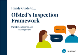 Handy Guide To… Ofsted’S Inspection Framework