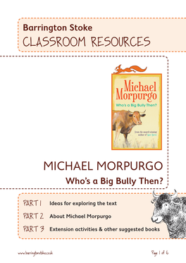 MICHAEL MORPURGO Who’S a Big Bully Then?