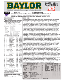 Basketball Game Notes Basketballgame 1 — Oral Roberts Game Notes