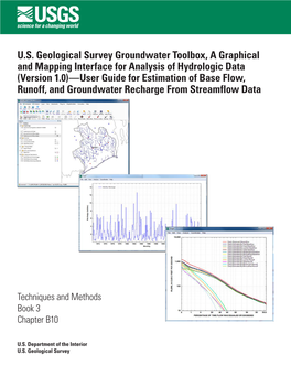 U.S. Geological Survey Groundwater Toolbox, a Graphical and Mapping Interface for Analysis of Hydrologic Data