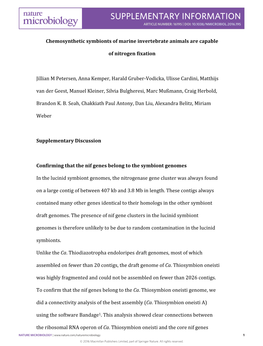 Supplementary Information Article Number: 16195 | Doi: 10.1038/Nmicrobiol.2016.195