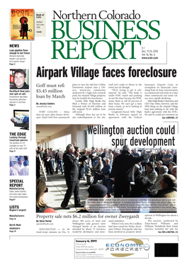 Airpark Village Faces Foreclosure