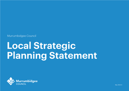 Murrumbidgee Council Local Strategic Planning Statement 2020