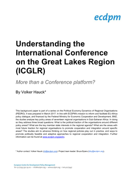 ICGLR) More Than a Conference Platform?