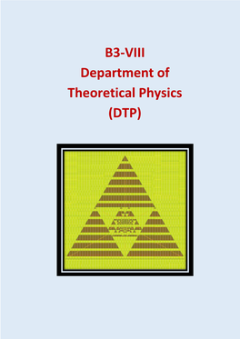 Evaluative Report of the Departments/Centres in TIFR