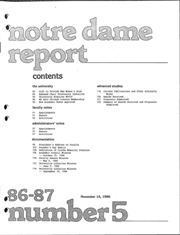 1986 110 Faculty Senate Minutes -- May 6, 1986 112 University Libraries Minutes -- June 5, 1986 114 University Libraries Minutes -- September 10, 1986