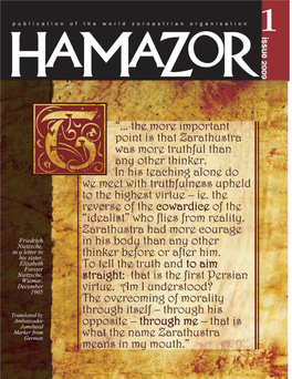 Hamazor - Issue 1 2009