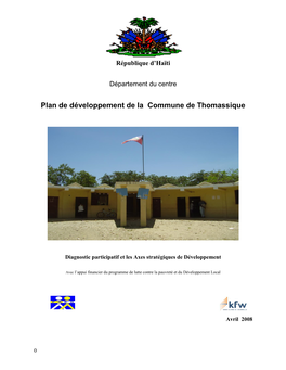 Plan De Développement De La Commune De Thomassique