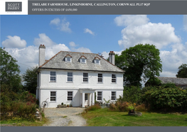 Trelabe Farmhouse, Linkinhorne, Callington, Cornwall Pl17 8Qp Offers in Excess of £650,000