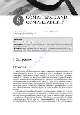 Competence and Compellability Ofof Accused’S Spouse Or Civil Partner