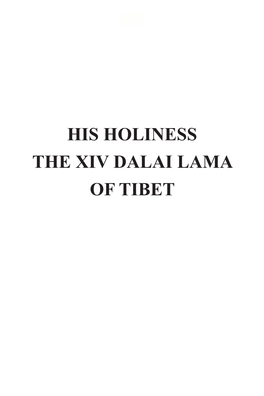 His Holiness the Xiv Dalai Lama of Tibet 2