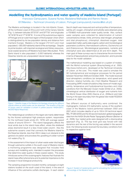 Modelling the Hydrodynamics and Water Quality of Madeira Island