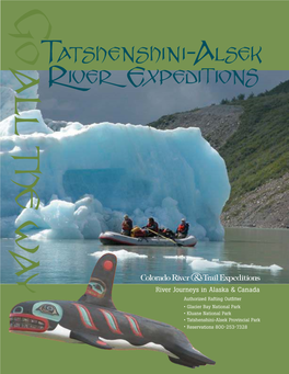 Colorado River & Trail Expeditions, Alaska Brochure