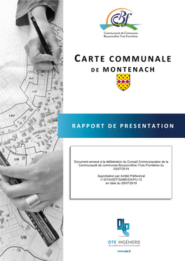 Carte Communale -RP OTE - Louis CHIVET L.C