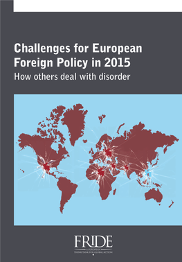 Challenges for European Foreign Policy in 2015