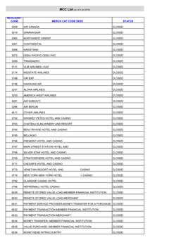 USDA Purchase Mccs July 6 2016