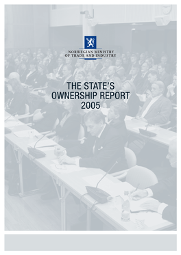 The State's Ownership Report 2005