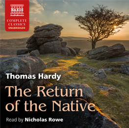 The Return of the Native Read by Nicholas Rowe CD 1 CD 2