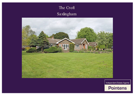 The Croft Saxlingham the Croft, Field Dalling Road, Saxlingham, Norfolk NR25 7LB £1595 PCM