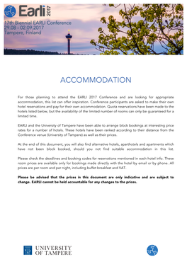 Accommodation