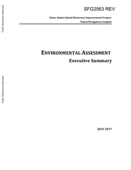 Environmental Assessment : Executive Summary