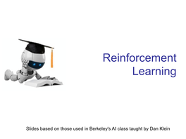 Reinforcement Learning