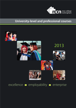 Excellence Employability Enterprise UC Sc AS D N30 Ode Contents