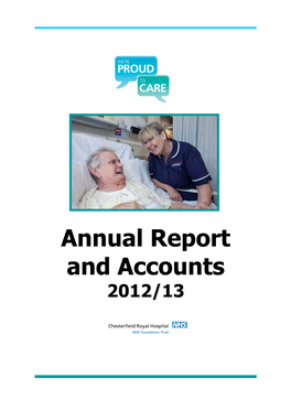 Annual Report and Accounts 2012/13