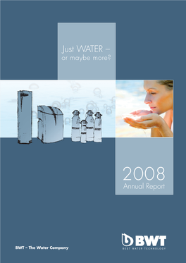 BWT Full Annual Report 2008