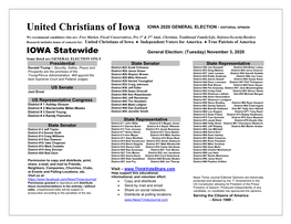 IOWA Statewide