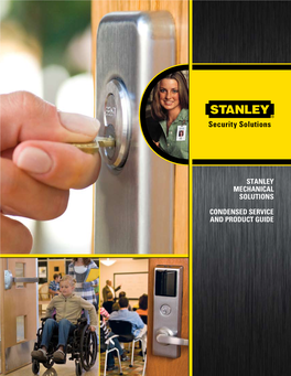 Stanley Mechanical Solutions Condensed