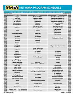 WWME 23.1 • WCIU 26.3 • XFINITY 357 • DISH & Directv 23 • RCN 14