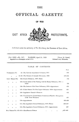 Official Gazette