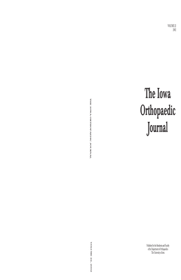 The Iowa Orthopaedic Journal