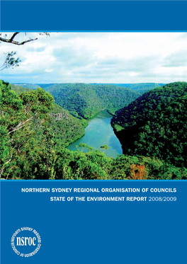 Northern Sydney Regional Organisation of Councils State of the Environment Report 2008/2009 Northern Sydney Regional Organisation of Councils