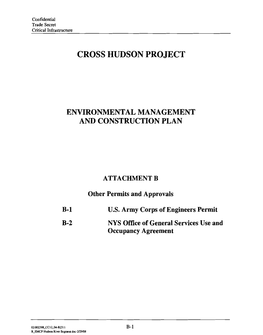Cross Hudson Project
