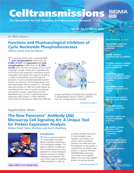 Celltransmissions Newsletter