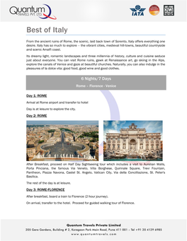 Best of Italy