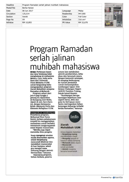 Program Ramadan