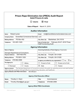 Telfair State Prison.Pdf