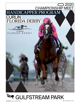 Handicapper Program Curlin Florida Derby