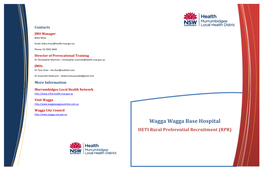 Wagga Wagga Base Hospital General Information