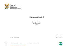 Building Statistics, 2017