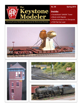 The Keystone Modeler, No. 88, Spring 2014