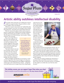 Artistic Ability Outshines Intellectual Disability